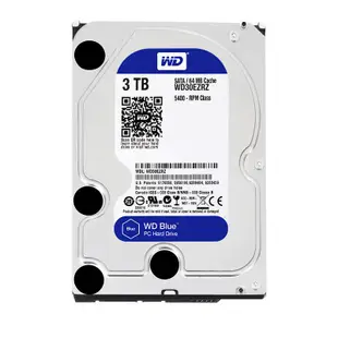 【熱賣硬碟】WD/西部數據西數1T/2T/3T/4T機械硬盤臺式機電腦硬盤藍盤