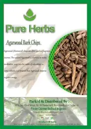 Pure Herbs Agar wood Bark Chips Fragrance Incense