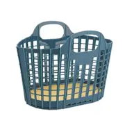 Foldable Shopping Basket Bathroom Shower Basket Plastic Basket With Handle