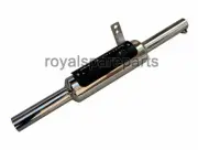 Fit For Royal Enfield Classic 350cc 500cc Indori Exhaust Silencer Chrome (for: Royal Enfield)