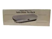 NIB Sharper Image Auto-Drive Tie Rack Lighted Motorized SM606 (Holds 72 Ties)