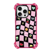 iPhone 16 Pro Bounce Case MagSafe Compatible Checkered by INKED by Dani