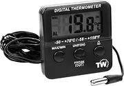 Digital Fridge Thermometer with Alarm and Max Min Temperature Feature Freezer Chiller Cooler