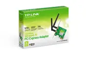 TP-LINK TL-WN881ND Wireless N PCI Express Adapter 300Mbps Windows 10 OK *