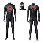 Spiderman Miles Morales Jumpsuit Suit Cosplay Costume Z Picture color 110