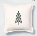 Magnolia Hearth Hand Pillow Pine Tree Embroidery Farmhouse Cabin Lodge Decor