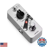 LEKATO Noise Gate Pedal, Noise Killer Guitar Pedal with Soft Hard Modes, Nois