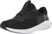[Under Armour] Women's Charged Aurora 2 Cross Trainer, Black (001)/Metallic Warm Silver, 9