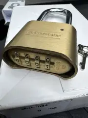 Master Lock 175LH Combination Padlock - Brass NEW