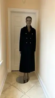 Donna Karan Wool Blend Coat