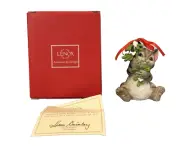 Lenox Mistletoe Mischief Christmas Kitten Cat Figurine Limited Edition 2013 Box