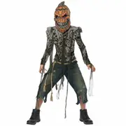 Pumpkin Creature Horror Monster Creepy Spooky Halloween Boys Costume