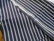 VINTAGE STRIPE FABRIC - COTTON - POLY/COTTON - SHIRTING - TWILL - CHEAP - SALE