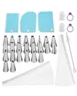 36 Piece Cake Decorating Icing Piping Nozzles Piping Bag Set