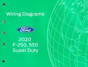 2020 Ford F250 F350 F450 F550 Super Duty Wiring Diagrams Manual FCS1461220