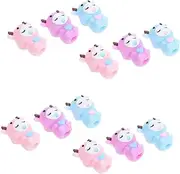 FUNOMOCYA 12pcs Animal Pencil Tip Covers Silicone Pencil Caps for Kids School Office