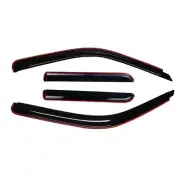 WV194355 In-Channel Rain Guards, Dark Smoke, 4-PCS Set, Fits 2002-2006 Avalan...
