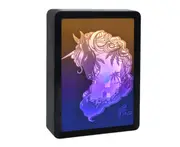 M92 Unicorn Paper Carving Lamp Bedside Night Light Home Decoration Small Book Light Paper Light and Shadow Lamp