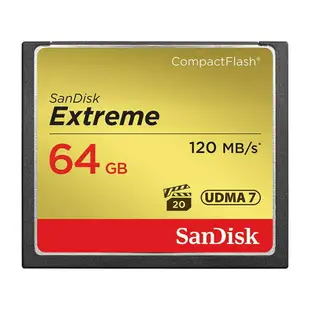 【EC數位】SanDisk Extreme CF 32GB 64GB 128GB 記憶卡 120MB