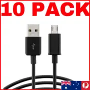 10 Pack 1 METER 2M 1M Micro USB Cable Mini Data Charging Samsung HTC s7 s6 s5