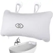 Sunlit Bath Pillow Lumbar Washable Pillows for Tub Bathtub Accessory