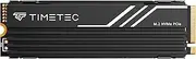 Timetec 1TB PCIe 4.0 Heatsink Gaming SSD NVMe PCIe Gen4x4 M.2 2280 3D NAND TLC SLC Cache Read/Write Speed Up to 5,100/4,700 MB/s Internal Solid State Drive for PS5, PC Laptop and Desktop