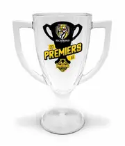 Richmond Tigers 2019 Premiers Premiership AFL Trophy Glass