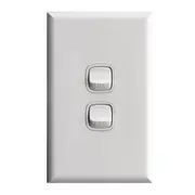 Hpm Excel 2 Gang Wall Switch