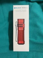Olight Warrior Nano Red 1200 Lumens Tactical Dual Switch EDC Flashlight