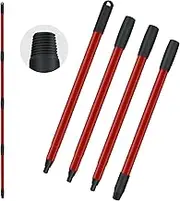 Spin Mop Handle Replacements for Oceda 4-Section Mop Replace Handle Compatible with O-Ceda Spin Mop Refills and Brooms, O ceda Mop Stick for Floor Clean, 30" to 58", Universal Fit Oceda Mop Head