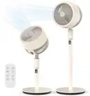 PAYISHO Air Circulating Fan with Remote Control, Adjustable Height, Timer