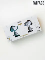 Multi Colour Snoopy Socks in a Gift Box 2 Pack (AY5666) | $29