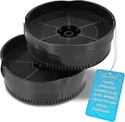 [DL-pro] Activated Carbon Filter Carbon Filter for Whirlpool 48400008782 Type 58 Ikea Nyttig FIL 220 Cooker Hood Pack of 2