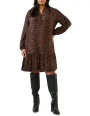 [Estelle] Leona Dress in Brown