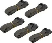 [Agitato] 5pcs Trail Camera Mount Strap, Tree Mount, Luggage Strap, 1.45m, Dark Olive Green