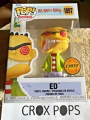 RARE CHASE ED - ED EDD & EDDY 1891 Funko Pop Vinyl New in Mint Box + PROTECTOR