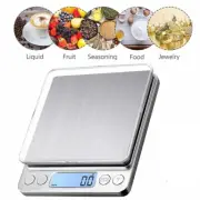 0.1G-3000G Digital Weighing Scales Pocket Grams Small Kitchen Gold Jewellery