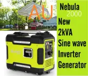 High Quality Nebula 2kVA Petrol Generator Pure Sine wave Rated 2000W Inverter