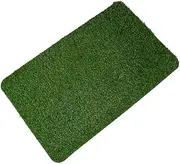 Mipcase Artificial Grass Door Mat Durable Outdoor Floor Mat with Drainage Easy to Maintain Versatile for Indoor Entryway and Outdoor Use Non Slip Fake Turf Rug for Home
