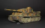 PreSale Tiger I Early Camouflage WW2 1:35 Pro Built Model