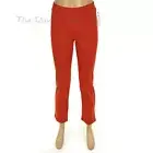 UTOPIA by HUE Women's SIZE 8-10 MEDIUM Treggings FIERY RED Trouser Style LEGGING