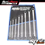SP Tools Double Ring Gear Spanner Set Extra Long 0° Offset SAE 8pc | SP10468