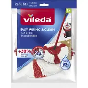 Vileda Easy Wring & Clean Spin Mop 2-In-1 Refill Each