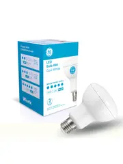 GE 7.3W LED ES R80 Globe in Cool White