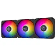 SilverStone Air Nexus 120 ARGB PWM Fan Black 3 Pack