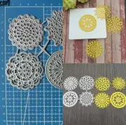 Circle Frame Metal Cutting Dies Scrapbooking Paper Card Embossing Album Stencil