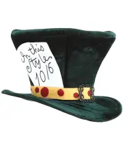 Alice in Wonderland The Mad Hatter Kids Deluxe Hat