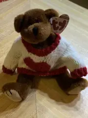 1993 Retired Ty Attic Treasures - CASANOVA The Bear Jointed - MWMT