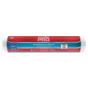 14 In. X 1/2 In. High-Density Fabric Pro White Woven Roller Cover Applicator/Too