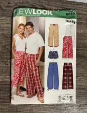 NewLook Sewing Pattern 6859 Miss/Men Separtes Size XS-XL